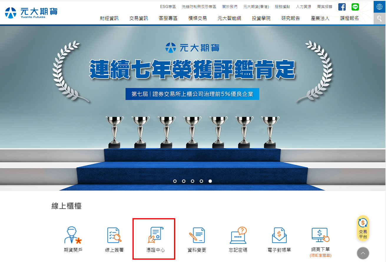 期權市場最新消息－元大期貨